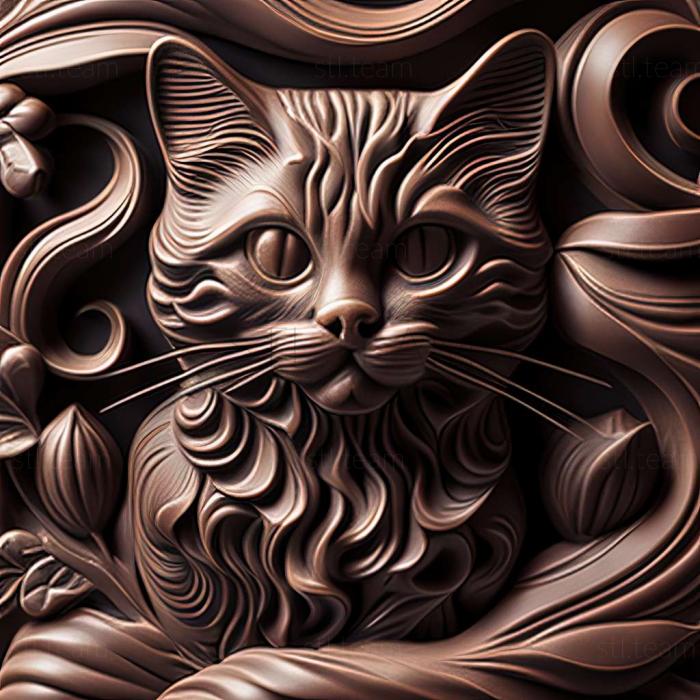 Йоркський шоколадний кіт